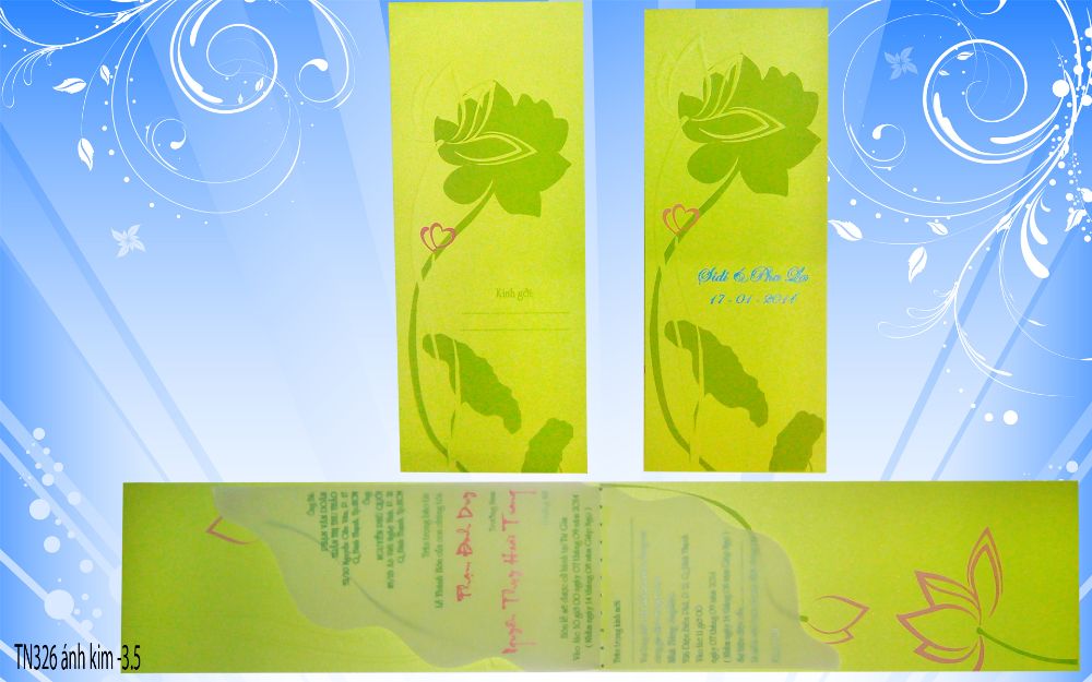 in thiệp cưới
