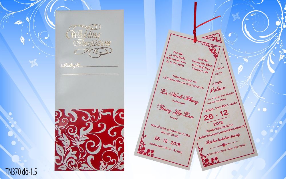 in thiệp cưới