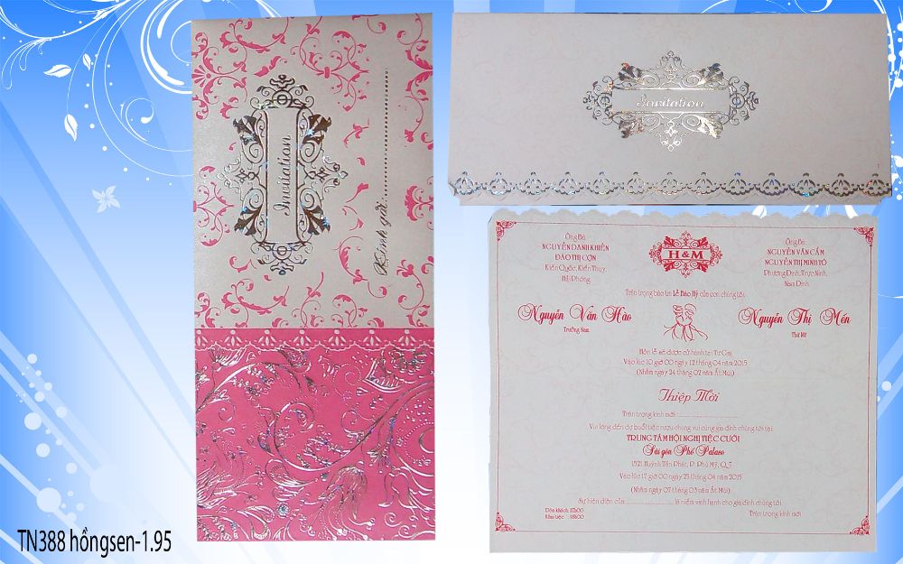 in thiệp cưới